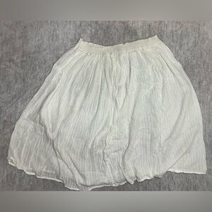 Vintage White Skirt
